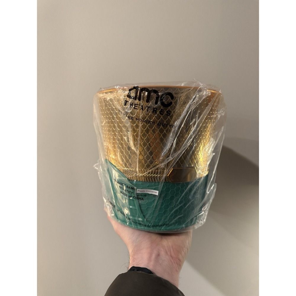 2023 AMC Exclusive Aquaman and The Lost Kingdom Popcorn Bucket‎ Tin NEW